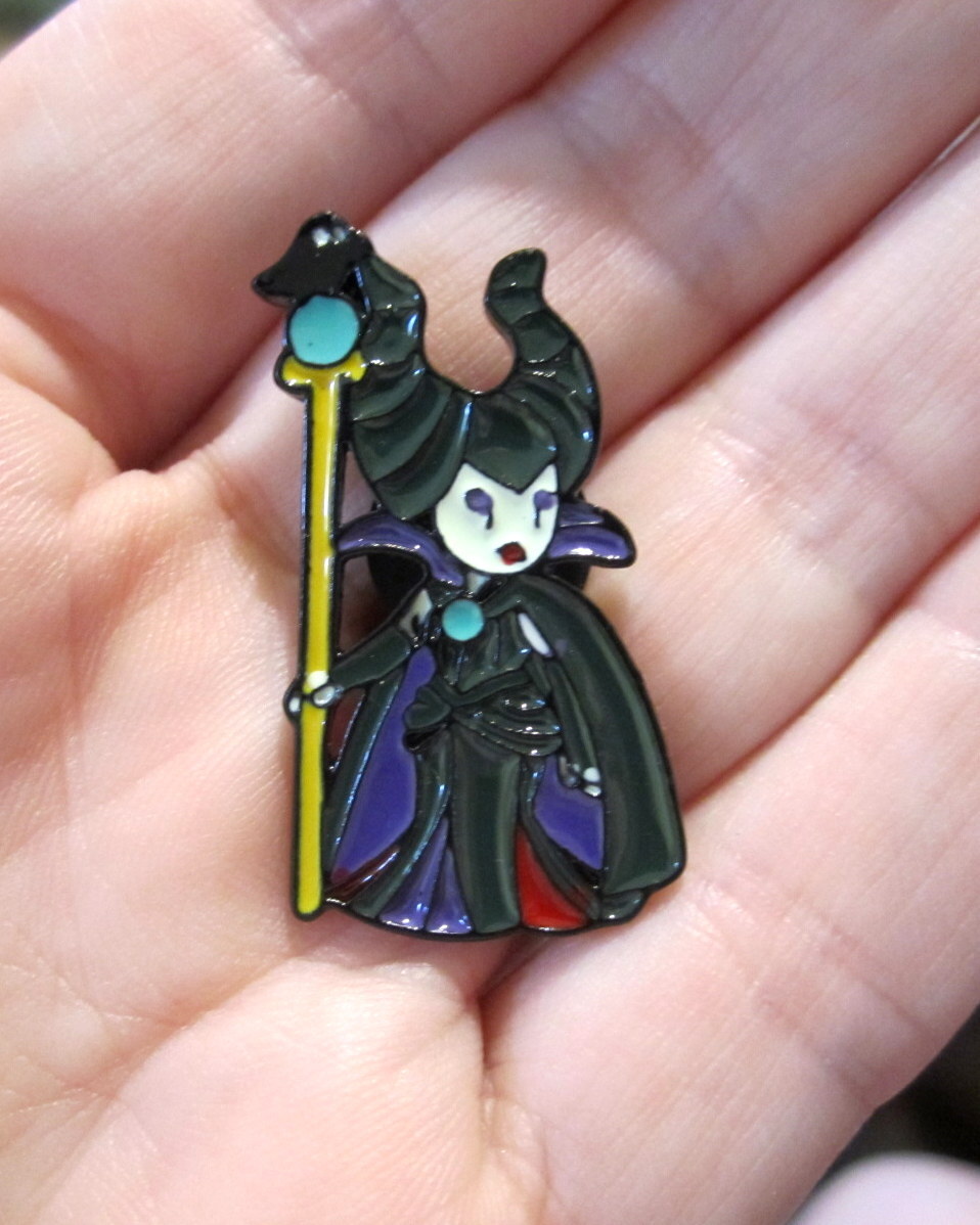 Maleficent Hard Enamel Pin Brooch
