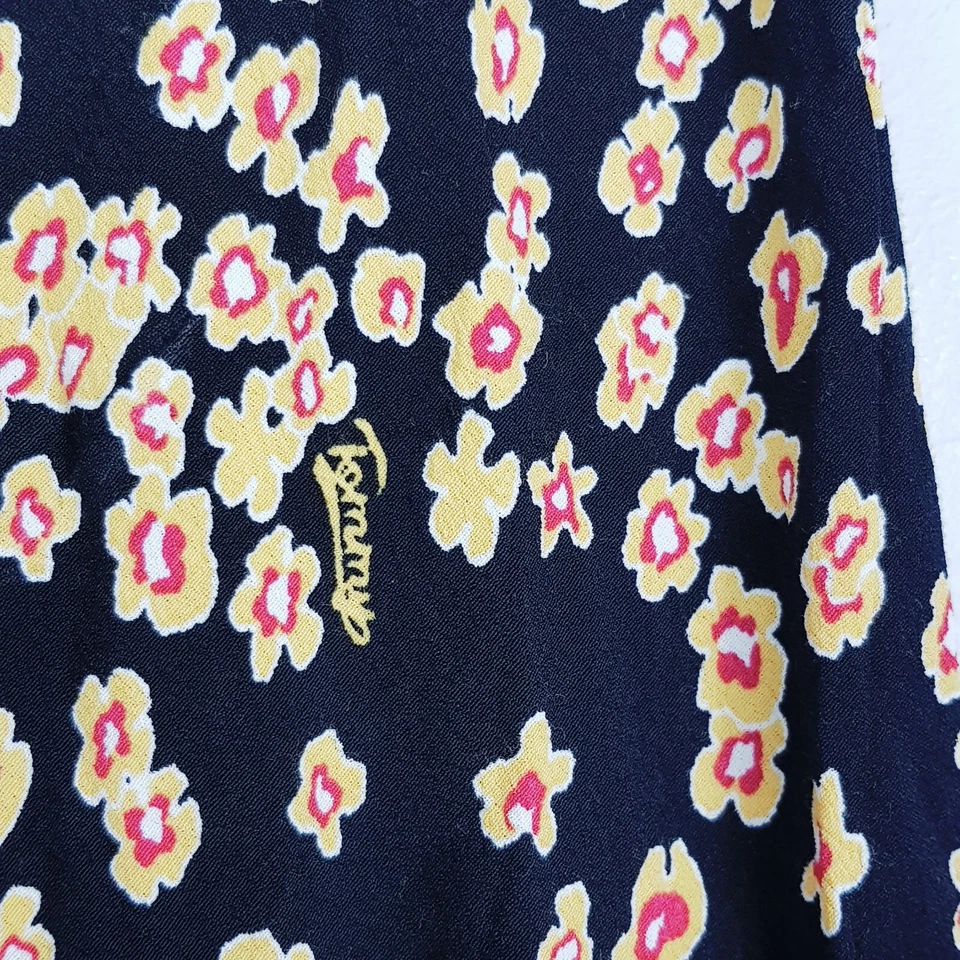 TOMMY HILFIGER Jeans Womens Size S or 10 Floral Patterned Midi Skirt - Image 4 of 4