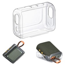 For JBL GO 3 Bluetooth Speaker Transparent Cover Travel Carrying Case Protection