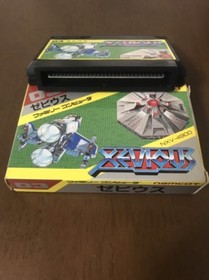 Game soft Famicom 『XEVIOUS』Box and with an instructions from Japan⑤