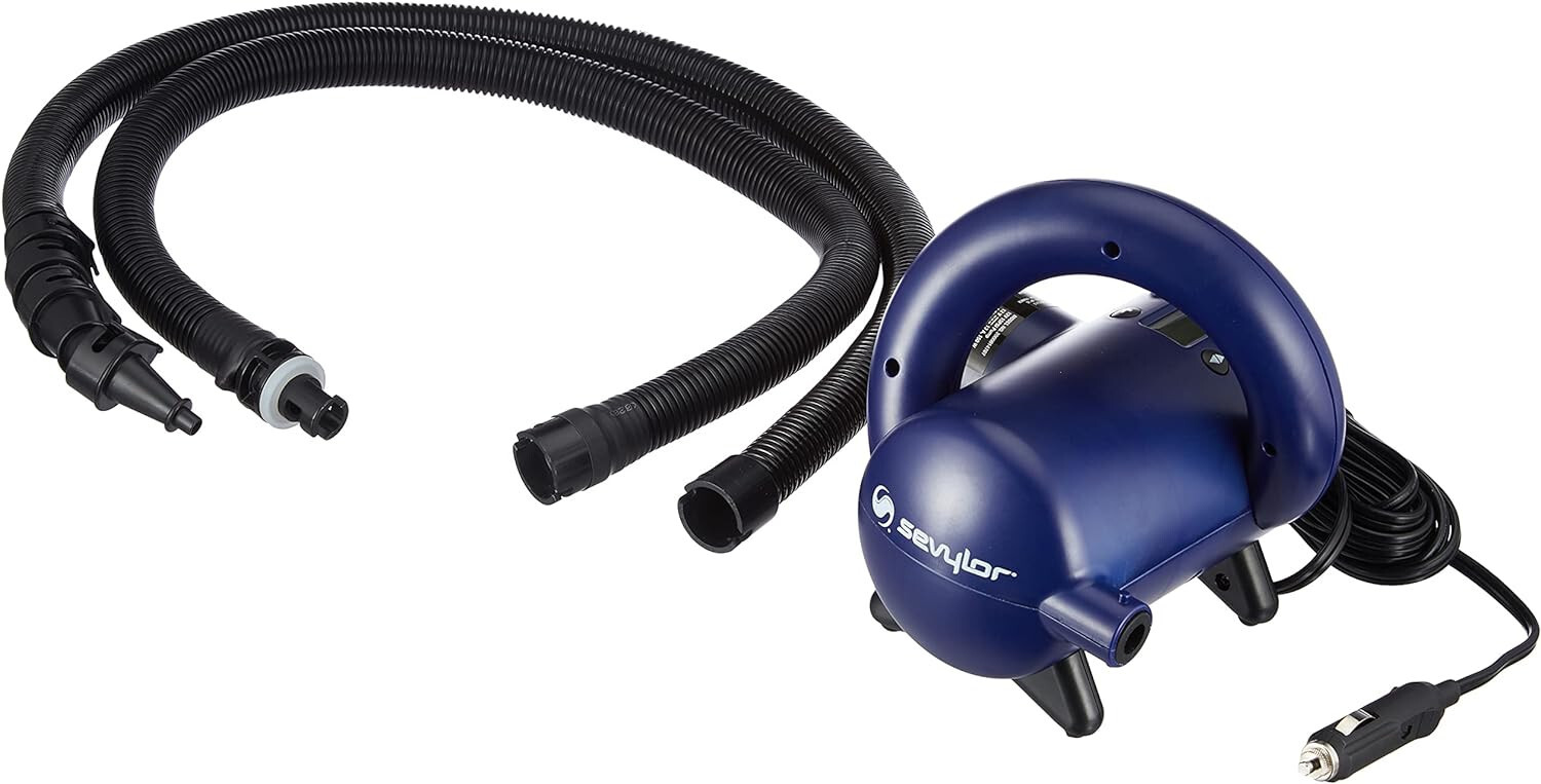 Sevylor Pompa gonfiatore elettrico blu 12 V