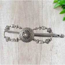 Lilla Rose Flexi - Clip 3391 Lacie Barrette Nickel Plated