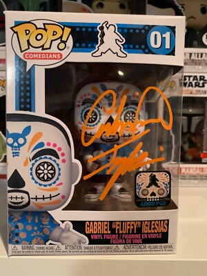 Funko Pop! Signed Gabriel 'Fluffy' Iglesias Exclusive 'Day Of The Dead' 1/4000