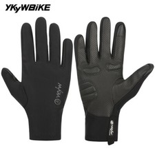 Cycling Gloves Full Finger Touch Screen Anti Slip Waterproof Shock-absorbing MTB