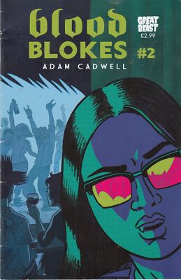 Blood Blokes Issue 2 - Adam Cadwell - Great Beast - SIGNED - Good - Comic