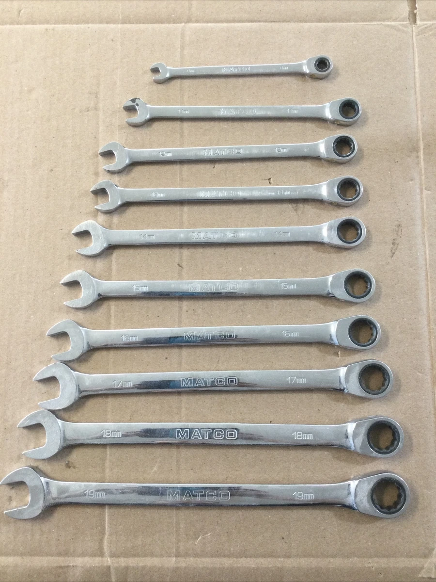 MATCO Metric Ratcheting Wrenches Proxibid
