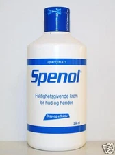 Spenol-A popular and reasonably priced skin cream without perfume from Norway. 