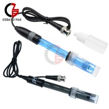 PH Probe Meter Sensor BNC Connector Electrode For Aquarium Lab Controller Meter
