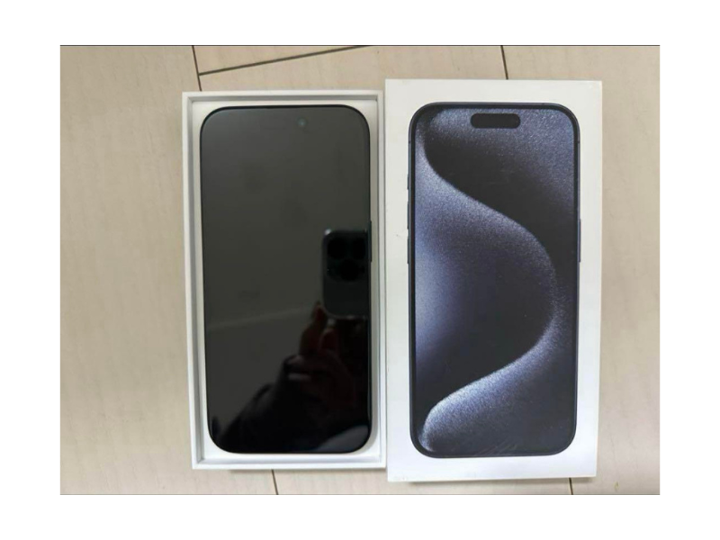 Apple iPhone 15 Pro 128GB UNLOCKED Blue Titanium Dual SIM