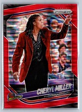 2025 panini prizm wnba basketball red pulsar cheryl miller mercury /299