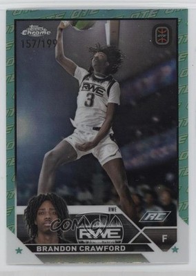 2023 Chrome OTE Overtime Elite Aqua & Green Refractor /199 Brandon Crawford 1s0v