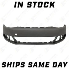 NEW Primered - Front Bumper Cover Fascia for 2011-2014 Volkswagen Jetta Sedan