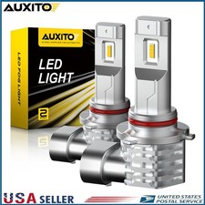 Auxito H10 9145 9140 LED Fog DRL Light Bulb Golden Yellow Automotive Kit Car N