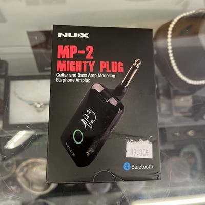 NUX Mighty Plug MP-2 Guitar and Bass Modeling Headphone Amplug with Bluetooth