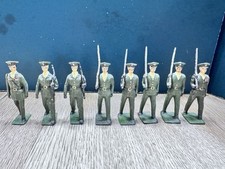 Britains:  Converted US Infantry. Post War c1950s. Unboxed