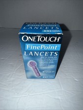 - Diabetes One Touch Fine Point Lancets 100 Pack Sealed Box