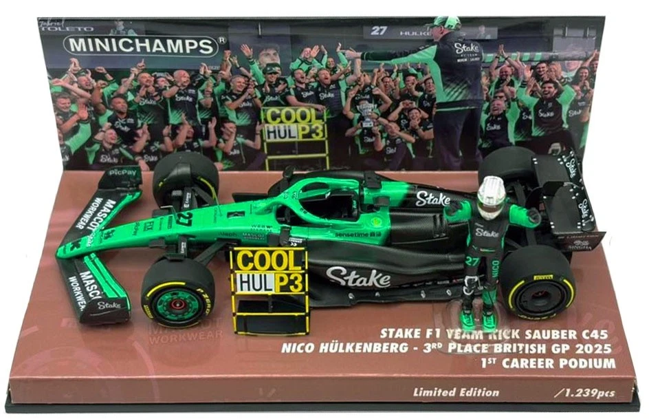 Preços baixos em MINICHAMPS Sauber 1:43 Diecast Carros de Fórmula