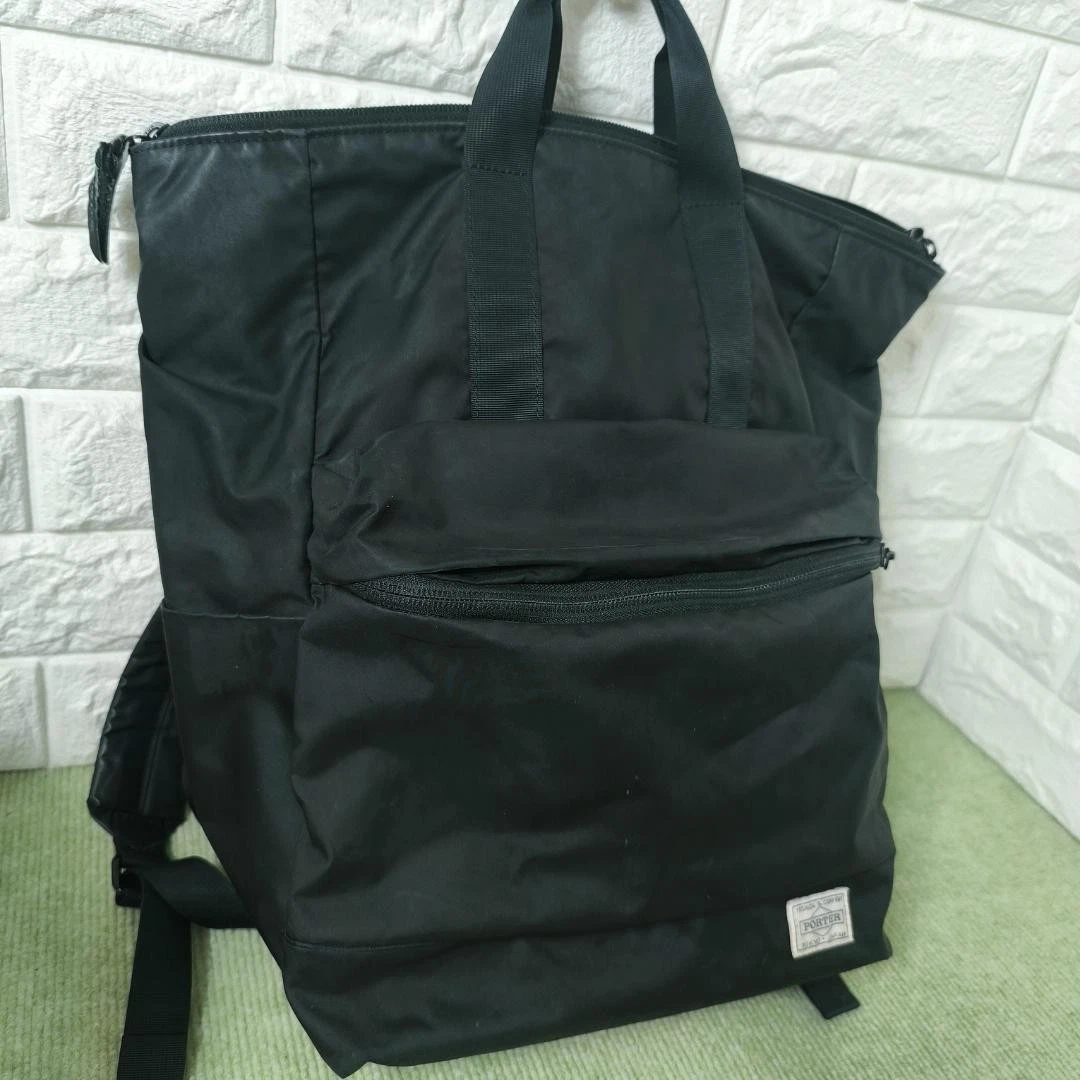 Porter Black Backpacks for Men for sale | eBay