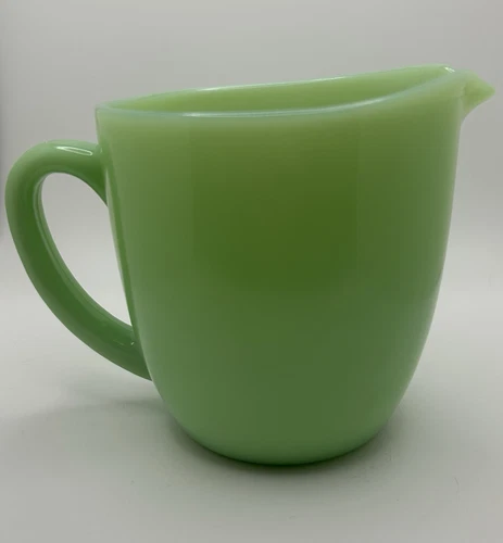 Vintage Anchor Hocking Fire-King Jadeite 20oz Milk Pitcher