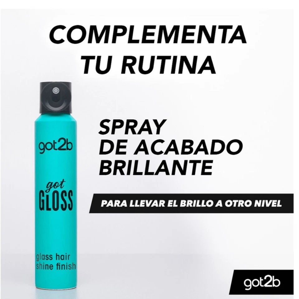 2 PACK got2b Gloss - Shine Primer 150ml + Shine Finish (Hair Spray) 200ml - Image 3 of 3