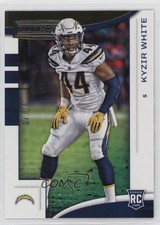 2018 Panini Rookies & Stars Rookies Gold /10 Kyzir White #186 1k9