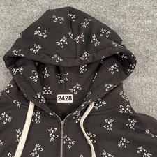 Spiral Pocket Kitten Sudadera Con Capucha Y Cremallera Para Mujer – 100% Algodón Negro, Estilo Gótico Original