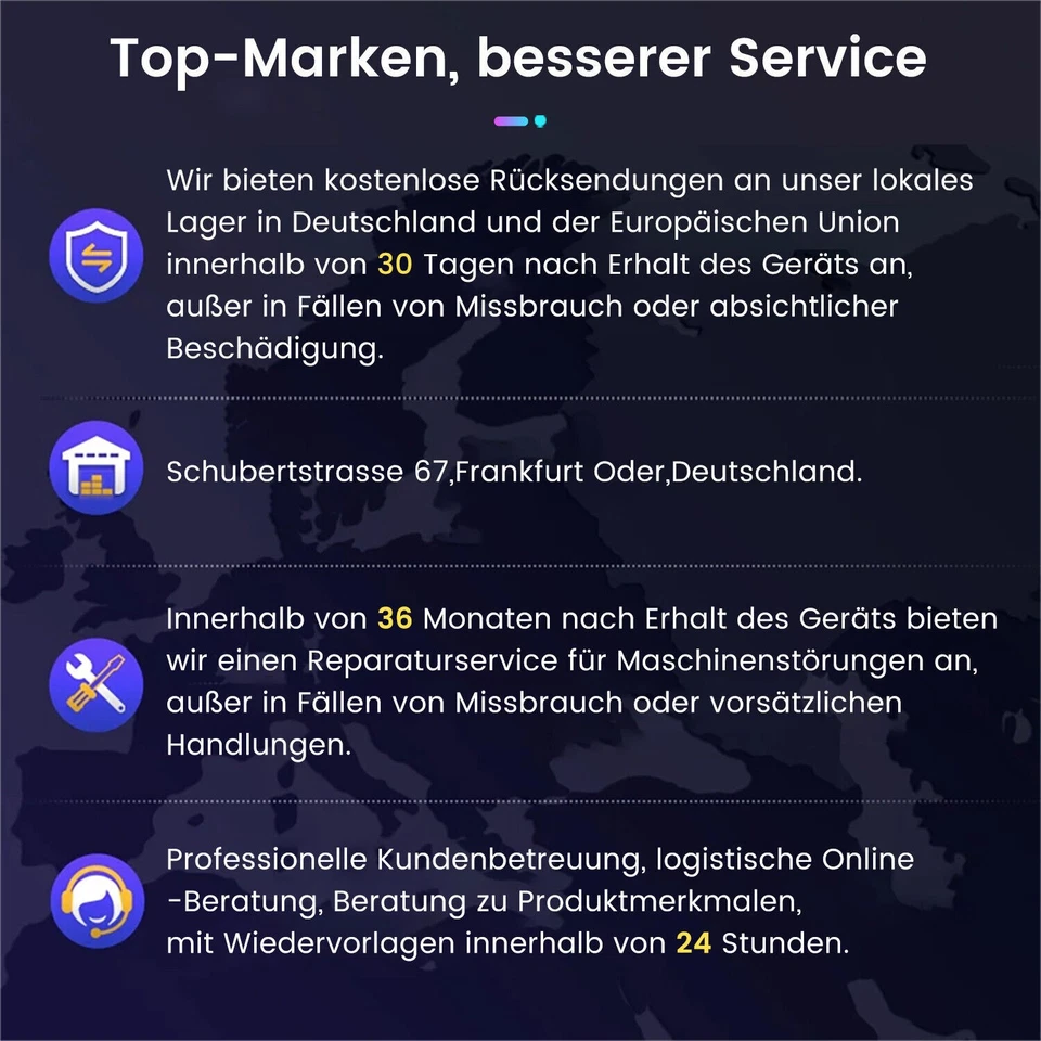 128 Für Benz Vito W447 14-2022 Android 14 Carplay Autoradio GPS Navi WIFI BT SWC - Bild 4 von 4