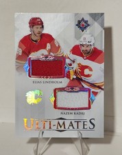 2023-24 Upper Deck Ultimate Collection - Ulti-Mates Nazem Kadri Elias Lindholm 