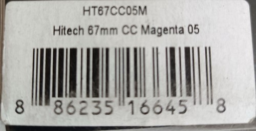 Formatt Hitech 67x67mm 2.67x2.67 inch CC Filter - Magenta 05 - Picture 2 of 2