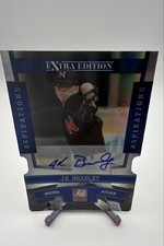 2010 Donruss Elite Extra Ed- J.R. Bradley #9 Aspirations Die-Cut Sign 100 AU, RC