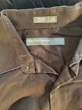 Perry Ellis Portfolio 18 34/35 black button super clean studio wardrobe sale