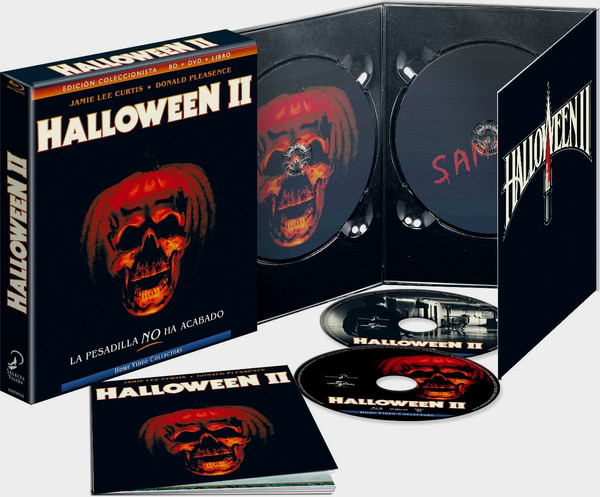 Halloween II Edicion Coleccionista Blu-Ray+DVD+Libreto Nuevo Sellado Terror