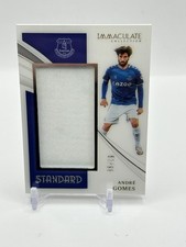 2021 Panini Immaculate Soccer Andre Gomes Match Worn Patch Everton /99