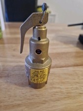 NUOVA FIG 542 Valvola di sicurezza 8 bar ottone ISO 4126-1 CE caldaia industriale