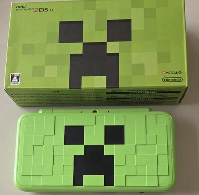 Nintendo 2DS XL LL Minecraft Creeper Edition Console unused NEW | eBay