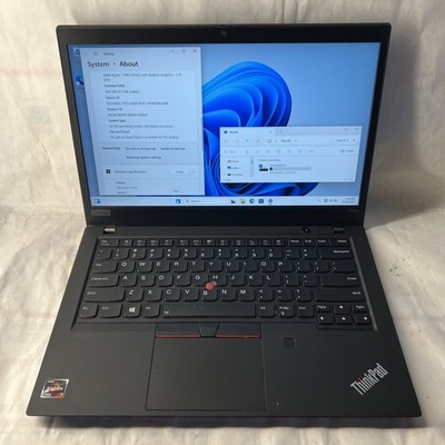 Lenovo ThinkPad P14s, AMD Ryzen Pro 7 4750U @1.70Ghz, 16GB RAM