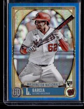2021 Topps Gypsy Queen #139 Luis Garcia Chrome Box Topper Blue SN,RC