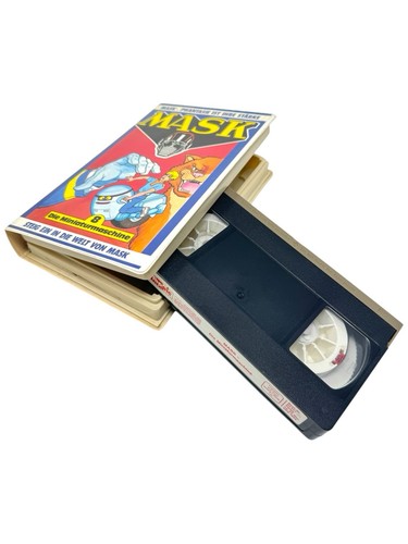 M.A.S.K die Miniaturmaschine 8 - Mask VHS Video BOX 1985 - INKgrafix Toys A419 - Picture 5 of 6