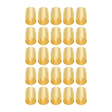 25PCS Hose Ferrules Brass Fitting 0.552in ID Repair Ferrules For Air Hose