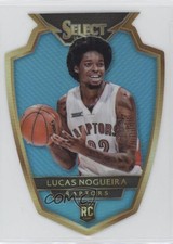 2014-15 Panini Select Premier Level Blue Prizm 176/199 Lucas Nogueira #191 9l4