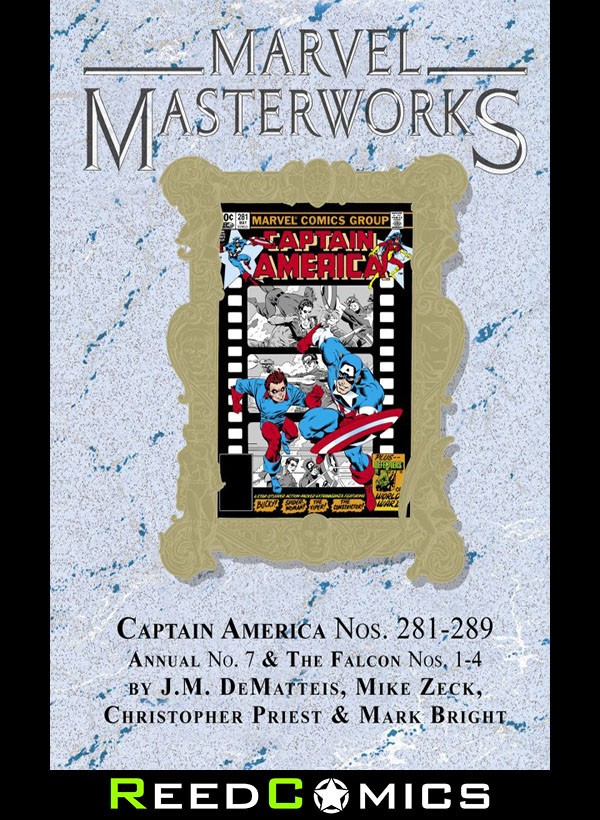 MARVEL MASTERWORKS CAPTAIN AMERICA VOLUME 17 HARDCOVER DM VARIANT #381 EDITION