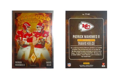 2024 Panini Phoenix - Treasured Tandems #TT-KC Patrick Mahomes II/Travis Kelce