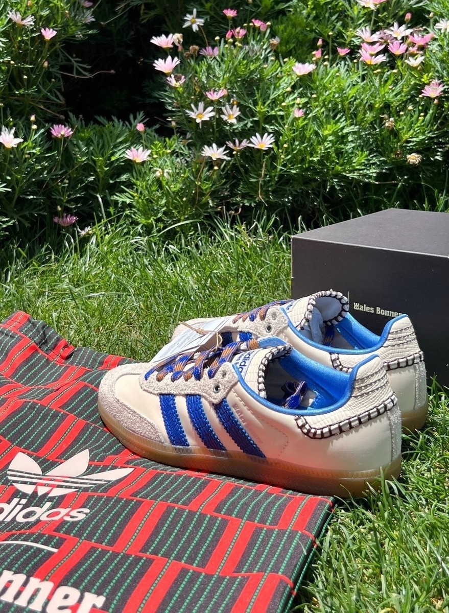 Size 11 - Wales Bonner x adidas Samba Nylon Wonder Clay Royal Blue