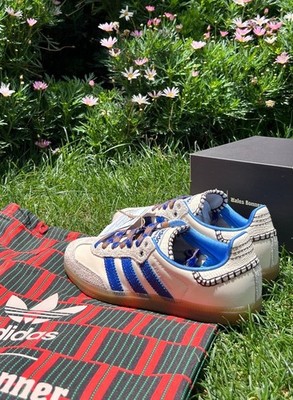 Size 8 - Wales Bonner x adidas Samba Nylon Wonder Clay Royal Blue