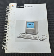 Apple Macintosh Se Owners Manual Front Cover Damage Read 