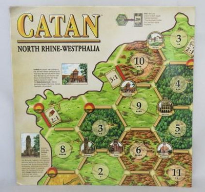 Mayfair - North Rhine- Westphalia Map Promo - Settlers of Catan Geographies (NM)