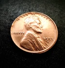 1953-D  Lincoln Wheat 1¢ Cent Penny Coin.   Good Condition.   FREE SHIPPING