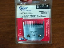Oster A-5 Heavy Duty Clipper Blade No 919-16 Size 7F 1/8" OSTERCOTE NIP