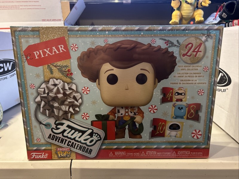 Funko Pocket Pop! Advent Calendar Pixar 2024 Edition Complete In Box!