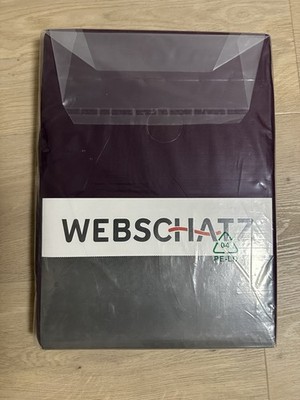 Neu in OVP! Spannbettlaken-Webschatz Beere Lila